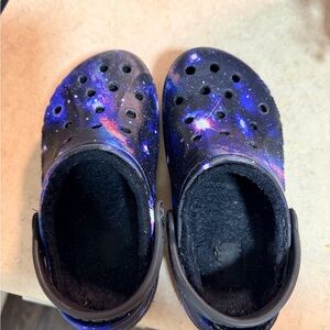 CROCS Kids Space Galaxy Purple
